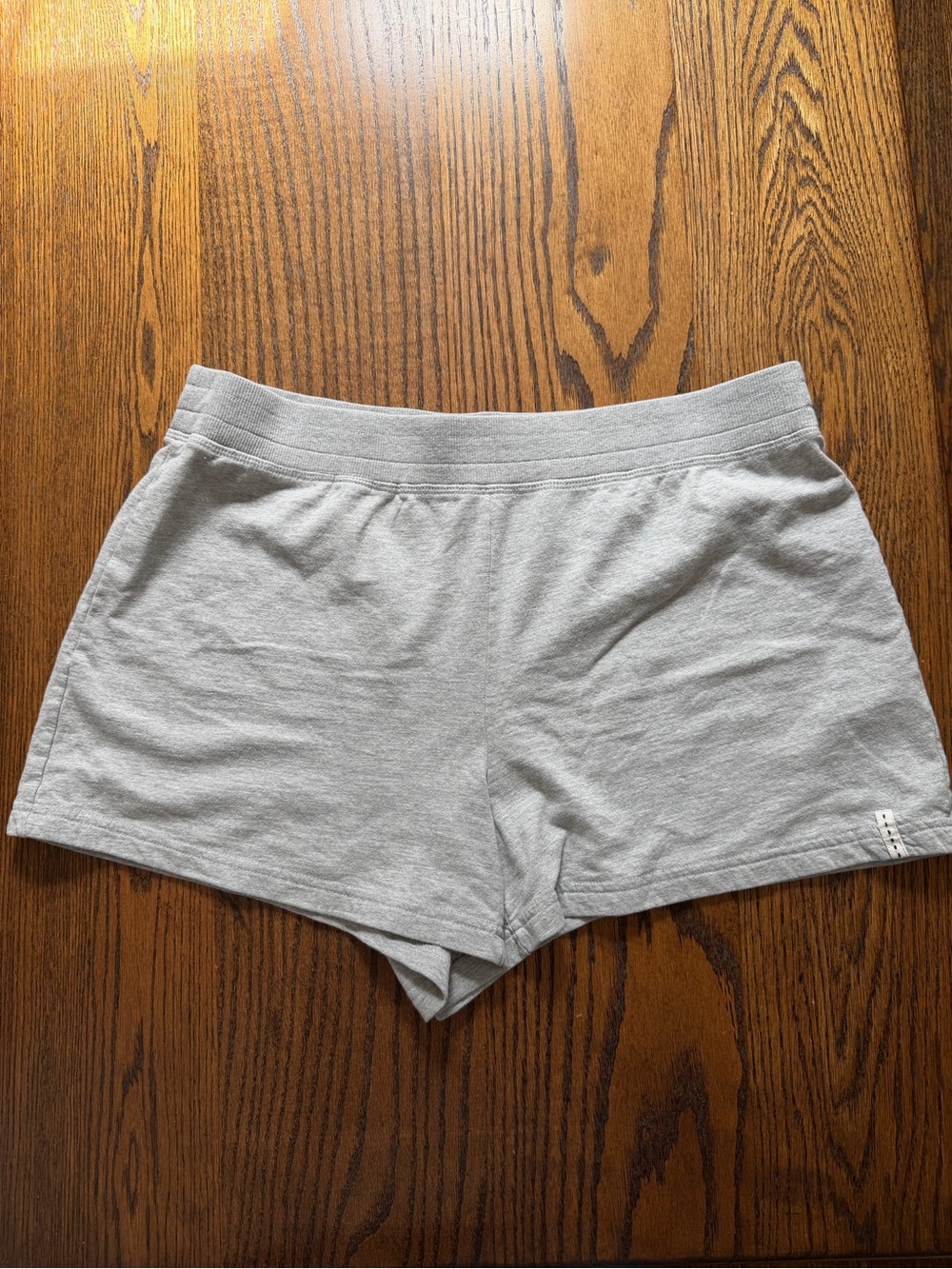 Michael Stars Light Gray Cotton Lounge Shorts